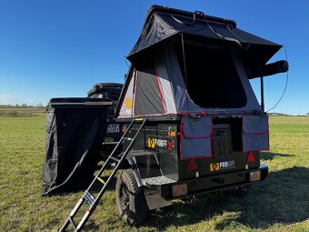 Offroad přívěs - camping vozík se střešním stanem PROOFF X1 - 2