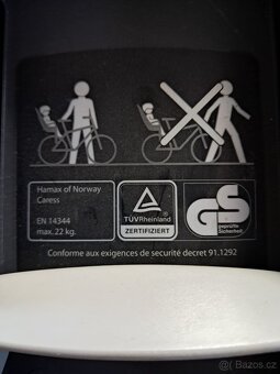 Dětská sedačka na kolo Hamax - 2