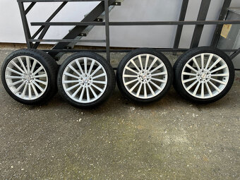 Al disky Borbet 5x112 R20 / letní pneu Dunlop 235/45 R20 TOP - 2