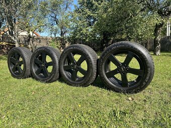 Alu kola Dezent TD Dark Black ,5x112,7.5x18,ET38-TOP STAV - 2