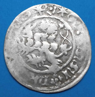 Stříbrná mince středověk Vladislav II. Jagellonský (1.) - 2