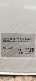 Stropní světelný led modul APLED 60x60 - 2