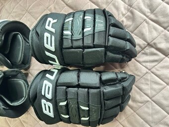 ✅ Hokejové rukavice BAUER PRO SERIES SR - č. 14 - BLACK ✅ - 2