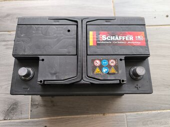 Autobaterie Schäffer 12V,74Ah,710A - 2
