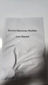 🥙 Profesionální elektrický shawarma gril / gyros CG-25A - 2