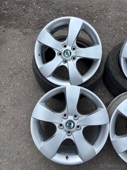 Alu disky r17 5x112 Škoda pegasus - 2