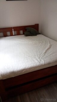 Dřevěná postel na prodej + MATRACE ZDARMA - 2