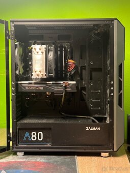 Herní PC, I5-9400, RX580, 16GB RAM, SSD M2, HDD 1TB - 2