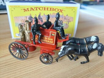 Matchbox yesteryear Y4HORSE DRAWN FIRE ENGINE - 2