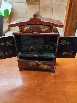 Japonská / Čínská krabička na šperky - 2