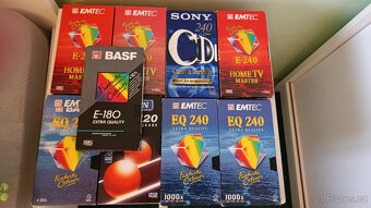 VIDEOKAZETY VHS-TDK, BASF, SONY - 2