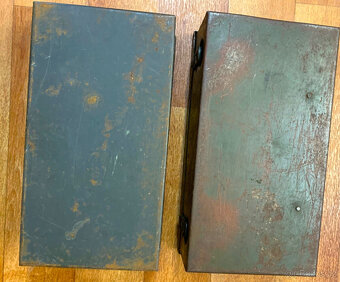 Nemecka lekarna Verbandkasten orig.Feldgrau barva Wehrmacht, - 2