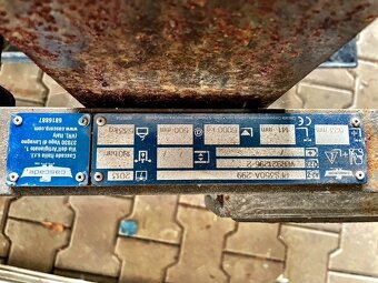 čelní deska na vysokozdvižný vozík - 2