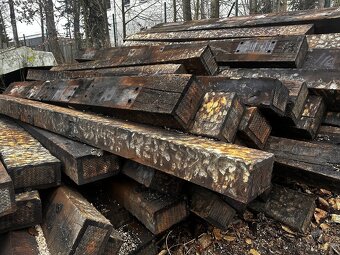 Dřevěné pražce - 2