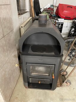 Krbová kamna s výměníkem - 2