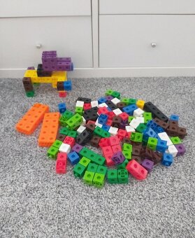 Didaktické kostky 200ks stavebnice - 2