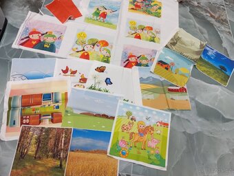 materiál na výrobu quiet book - 2