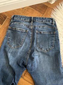 dámské Skinny džíny s vysokým pasem - 2