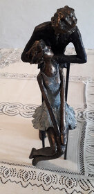 Soška Milenci 32cm / kolekce BOND / - 2
