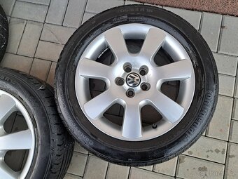 alu kola VW Golf, Beetle 16" 5x100 + pneu 205/55 R16 - 2