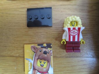 LEGO figurka 23.serie popkorn a prodavač popkornů - 2
