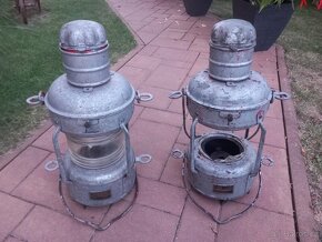 Prodám 2 německé lodní lampy z roku 1979 - 2