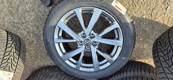 Mazda CX3 CX30 originální disky pneu 215/55 r18 Hankook Mazd - 2