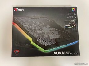 Trust aura laptop cooling stand - nerozbalený - 2