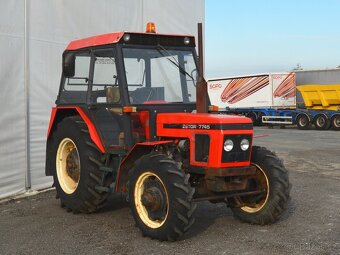 ZETOR 7745 4x4 traktor + pluh a štěpkovač - 2