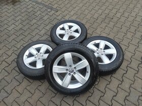 VW Tiguan, kola 17" zimní, letní pneu - 2