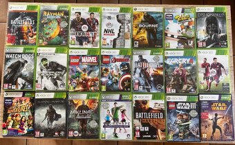 Xbox 360 s příslušenstvím, kinect + 21 her - REZERVACE - 2