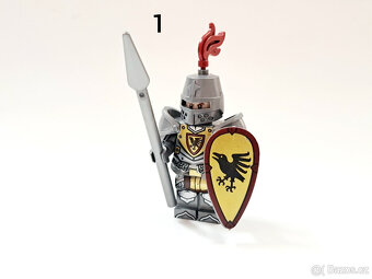 Minifigurky rytíři (7), typ Lego - 2