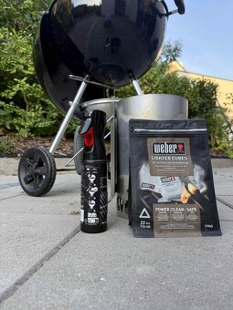 Weber Bar-B Kettle 57 cm černý s ocelovým roštem - 2
