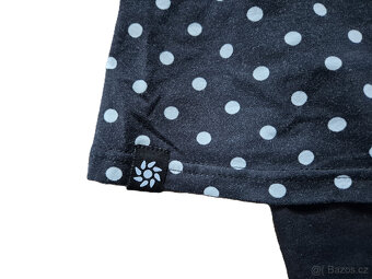 nové 3/4 legíny se sukní černé Nicebelly, S - 2