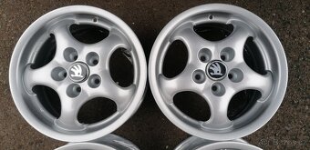 Alu kola Fabia 1 , 5x100 14" - TOP STAV - 2