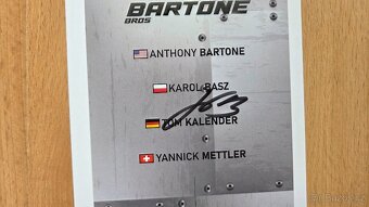 24H SPA 2025 Mercedes AMG GT Get Speed 3 autogramkarta - 2