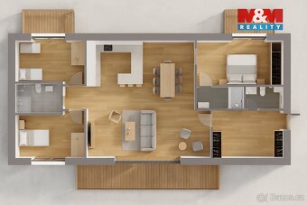 Prodej bytu 4+kk, 128 m2, Praha Barrandov-Holyně - 2