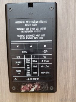 Měřící přístroj - 2