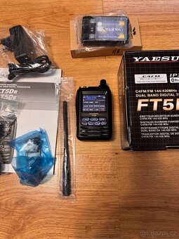 YAESU FT-5DE, digitální radiostanice 144/430MHz (nová) - 2