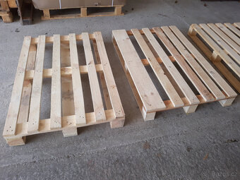 Palety standard 80x120cm, čisté bílé - 2