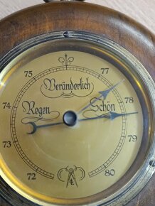 Starý Německy barometr - 2