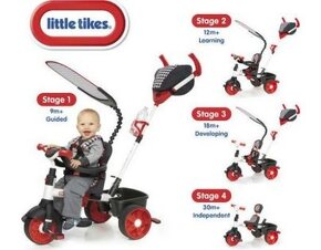 Dětská tříkolka 4v1 - 2