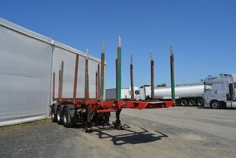 Umikov NPK 39T - návěs pro přepravu dřeva - 2