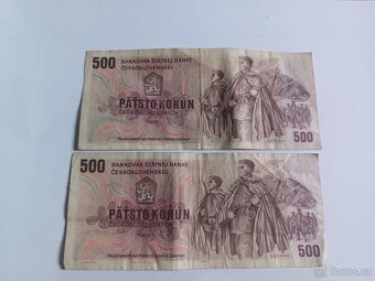 Bankovka 500kc 1973 - 2
