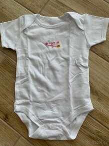 Body s krátkým rukávem 12-18 měs - 2