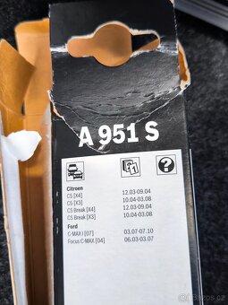 Stěrače Bosch AeroTwin A951S - 2