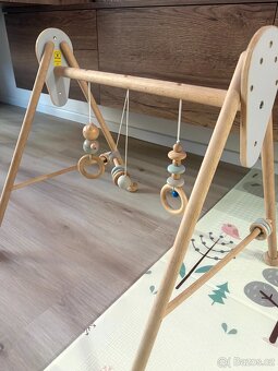 Dětská dřevěná hrazdička - 2