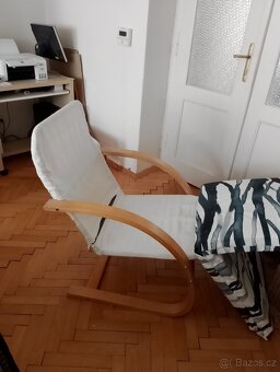 křeslo a podnožka za odvoz - 2