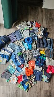 Balík oblečení pro chlapečka (72 kusů) -vel. 80, 86, 92 - 2