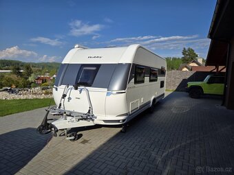Prodám karavan hobby de luxe edition 545 KMF - 2